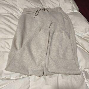 EUC Theory women's 100% cashmere Cream Arleena jogger pants Sz S